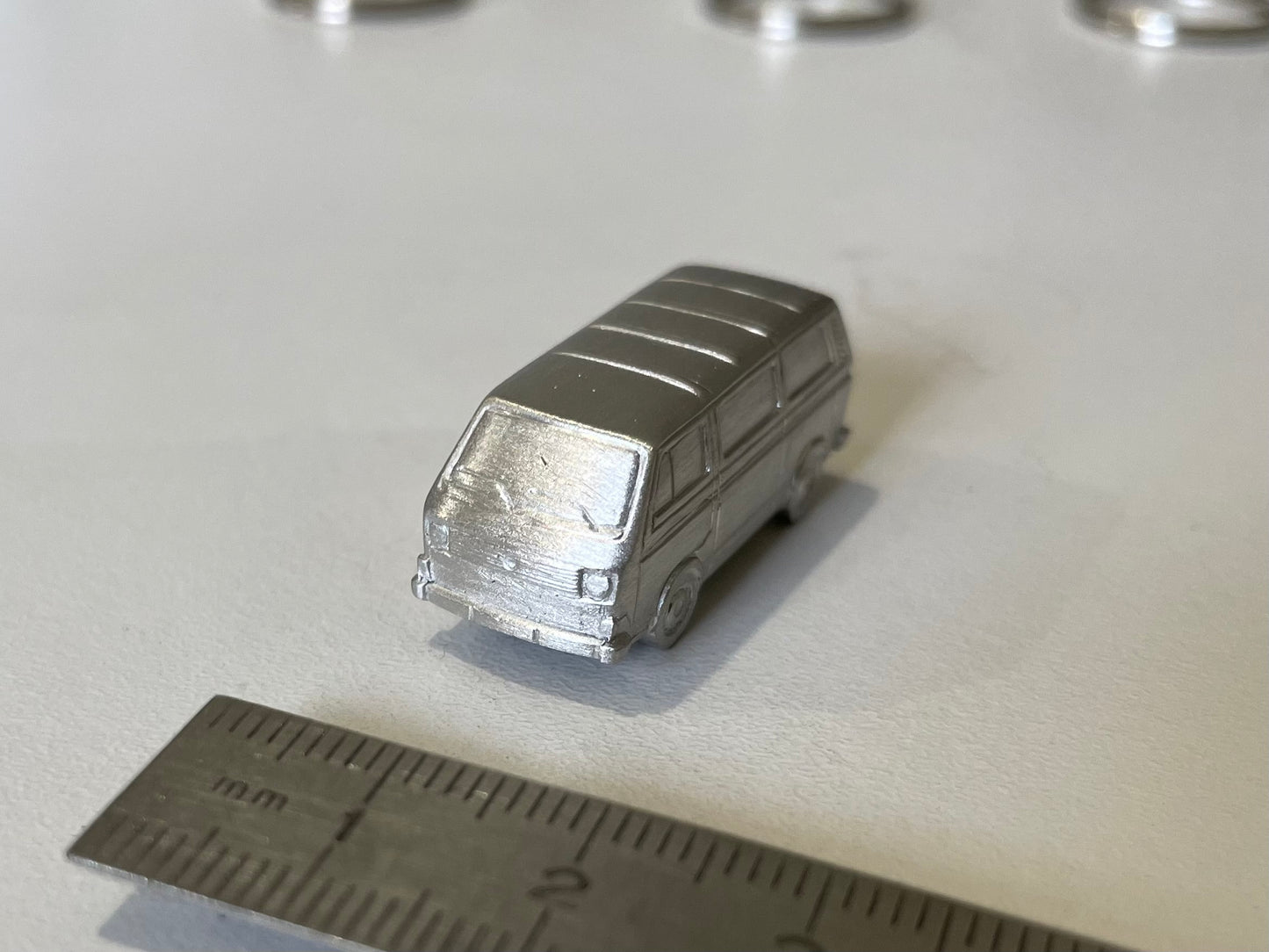 Miniature combi T3 VW de 1980 brute